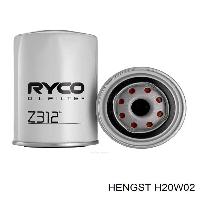 Масляный фильтр H20W02 Hengst