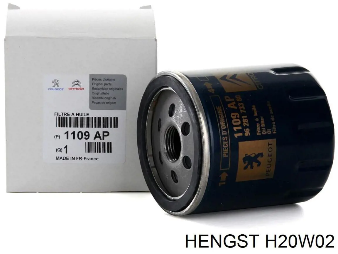 Фильтр очистки масла центробежный Hengst H20W02 цена, от 5.87 USD