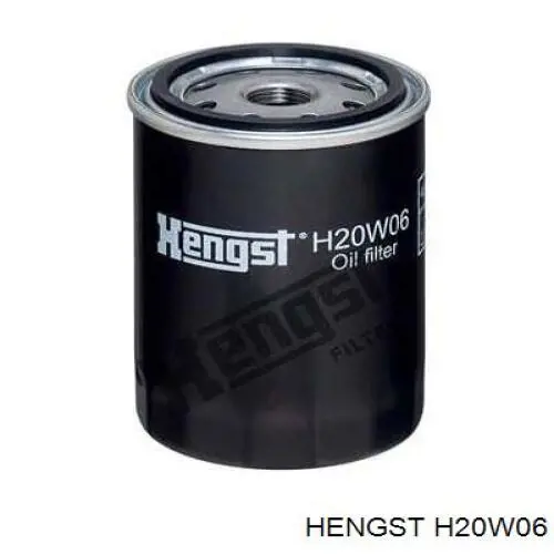 Filtro de aceite H20W06 Hengst