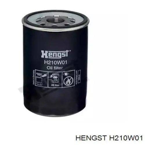 Купить H210W01 Hengst Фильтр центробежный очистки масла