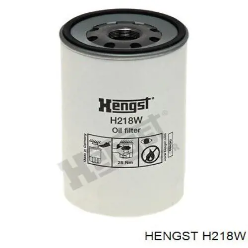 Масляный фильтр H218W Hengst