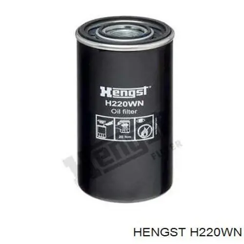 Масляный фильтр H220WN Hengst