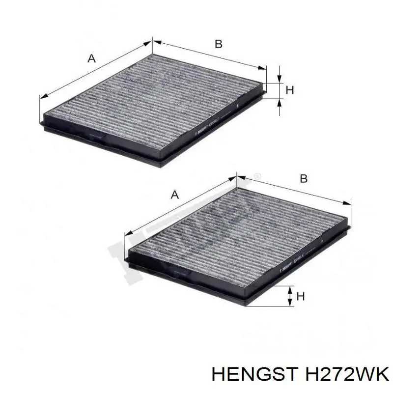 H272WK Hengst Фильтр топлива