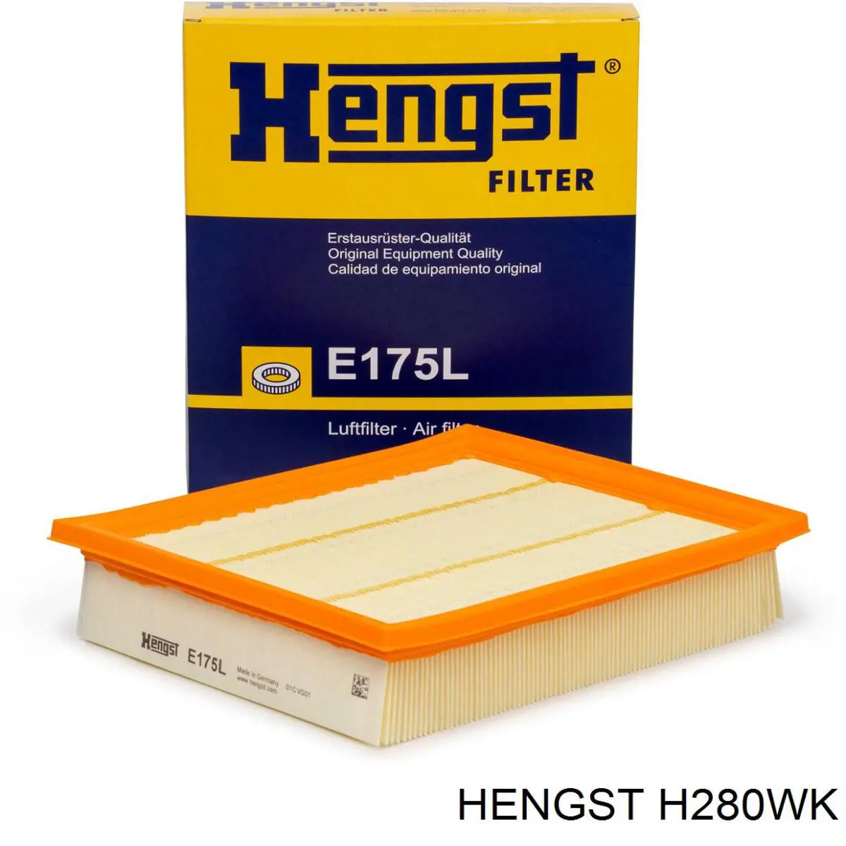 Топливный фильтр H280WK Hengst
