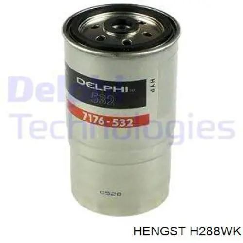Фильтр тонкой очистки топлива Hengst H288WK цена, от 13.76 USD
