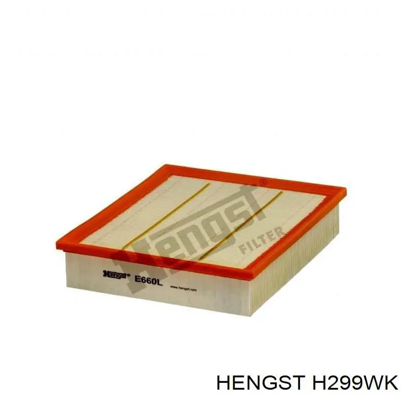 Filtro combustible H299WK Hengst