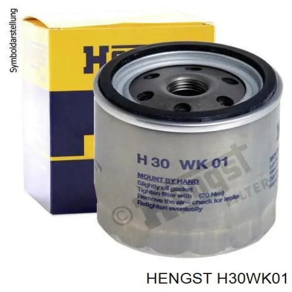 Фильтр тонкой очистки топлива Hengst H30WK01 цена, от 6.36 USD