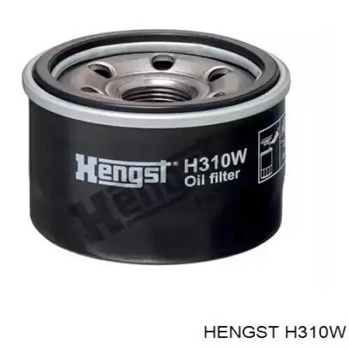 Масляный фильтр H310W Hengst