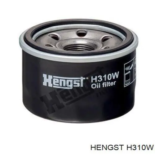 Filtro de aceite H310W Hengst