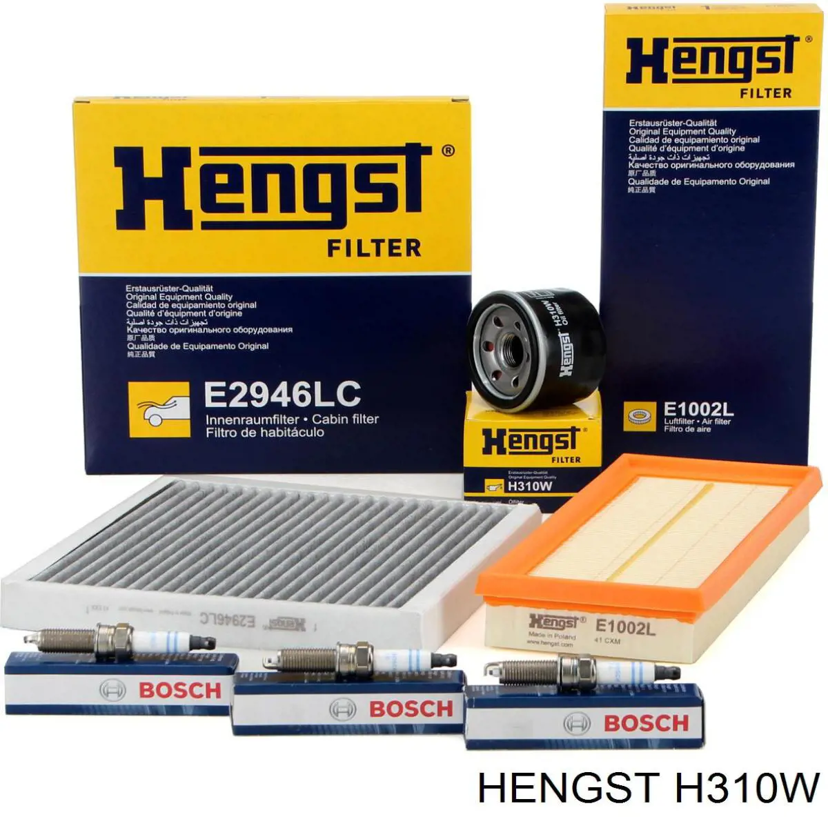 H310W Hengst Масляный фильтр двигателя