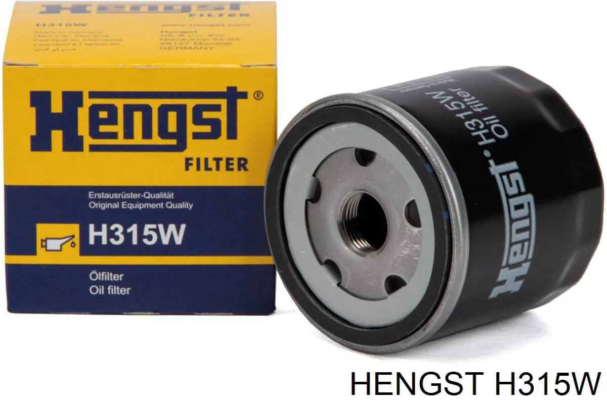 Filtro de aceite H315W Hengst