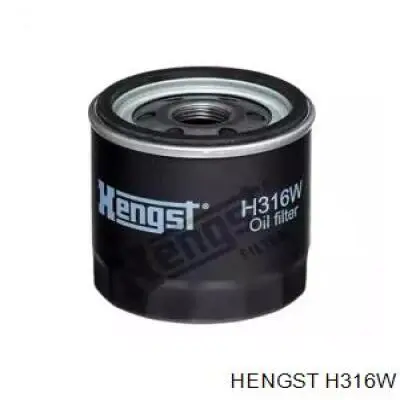 Filtro de aceite H316W Hengst