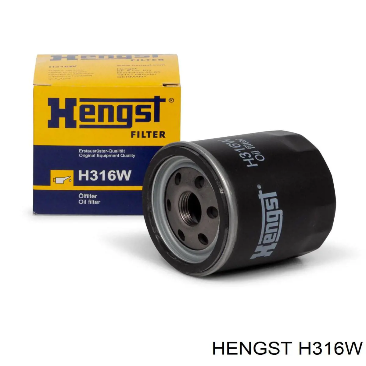 Масляный фильтр H316W Hengst