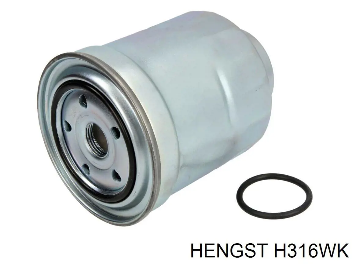 Filtro combustible H316WK Hengst