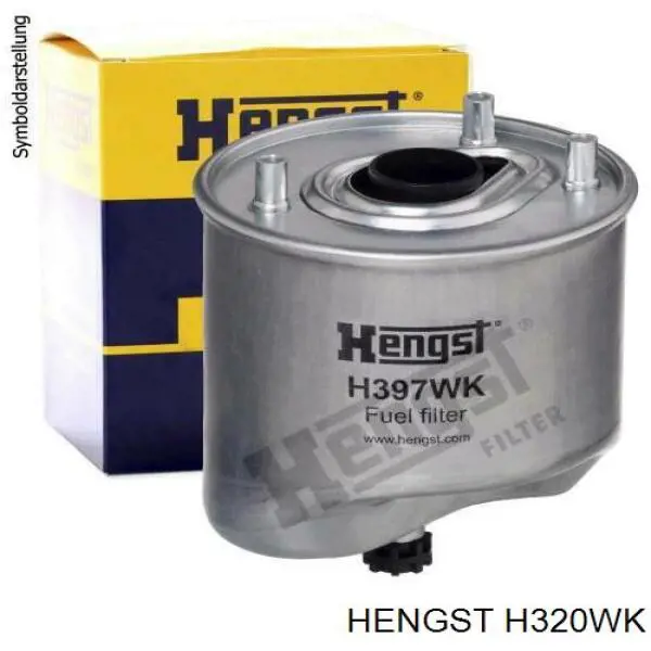 Фильтр топливный Hengst H320WK
