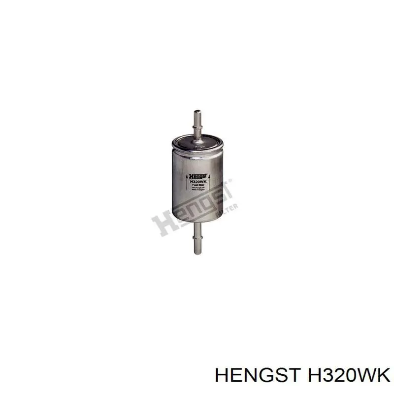 Filtro combustible H320WK Hengst