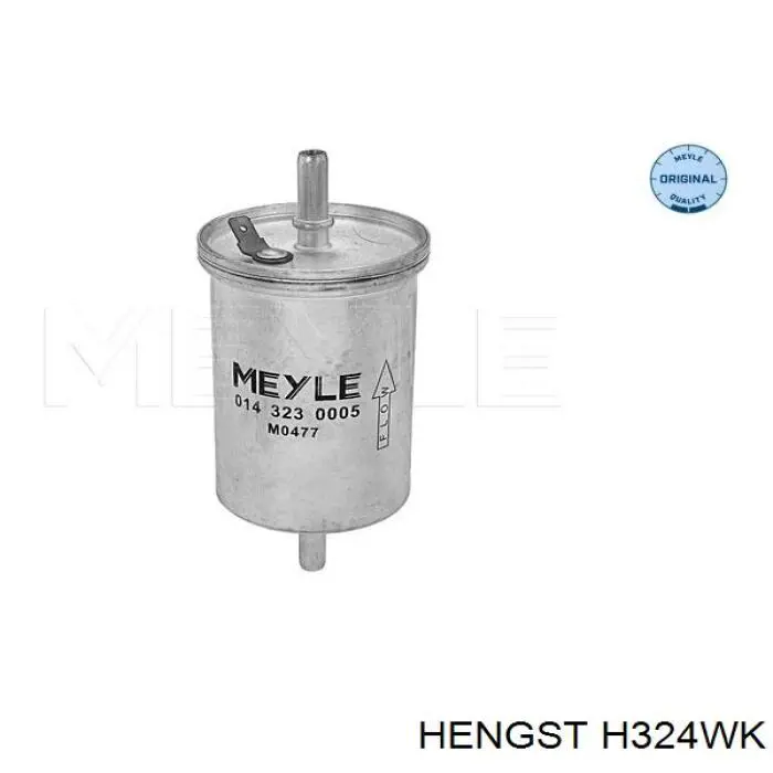 Filtro combustible H324WK Hengst