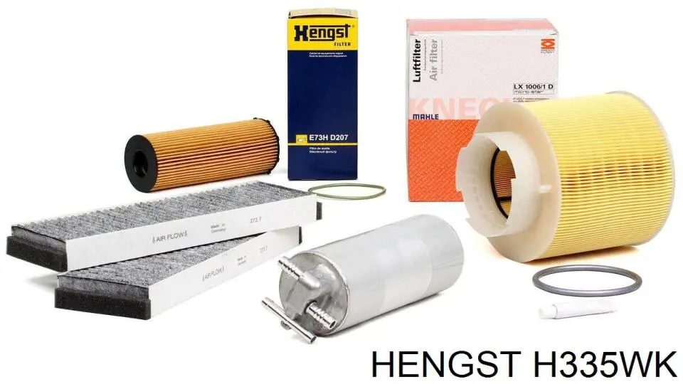 Топливный фильтр H335WK Hengst