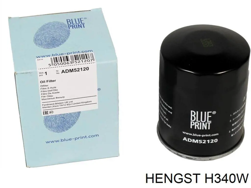 Купить H340W Hengst Фильтр центробежный очистки масла