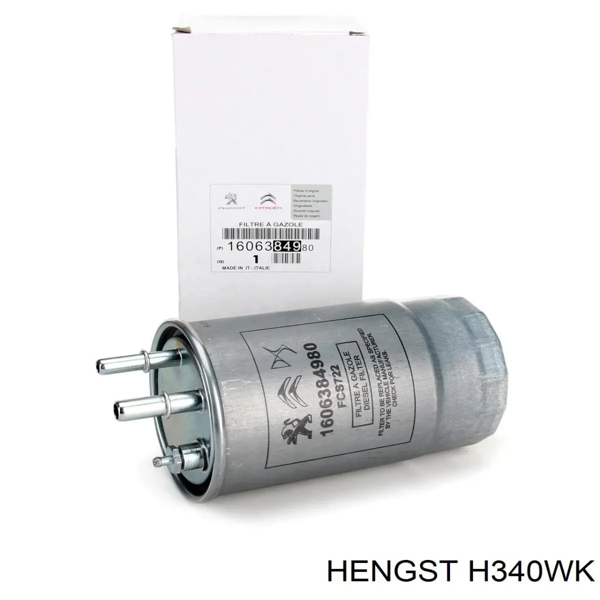 Купить H340WK Hengst Фильтр-отстойник топлива грубой очистки