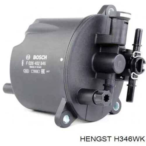 Фильтр тонкой очистки топлива Hengst H346WK цена, от 51.42 USD