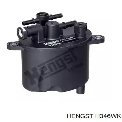 H346WK Hengst filtro de combustível