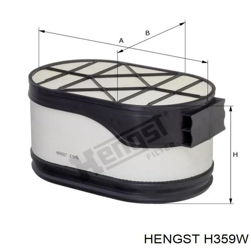 Купить H359W Hengst Фильтр центробежный очистки масла