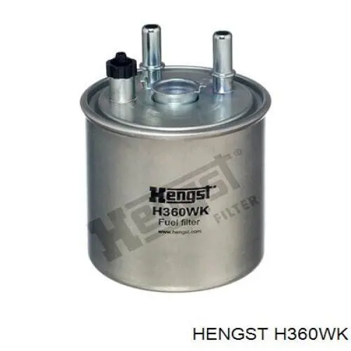 Filtro combustible H360WK Hengst