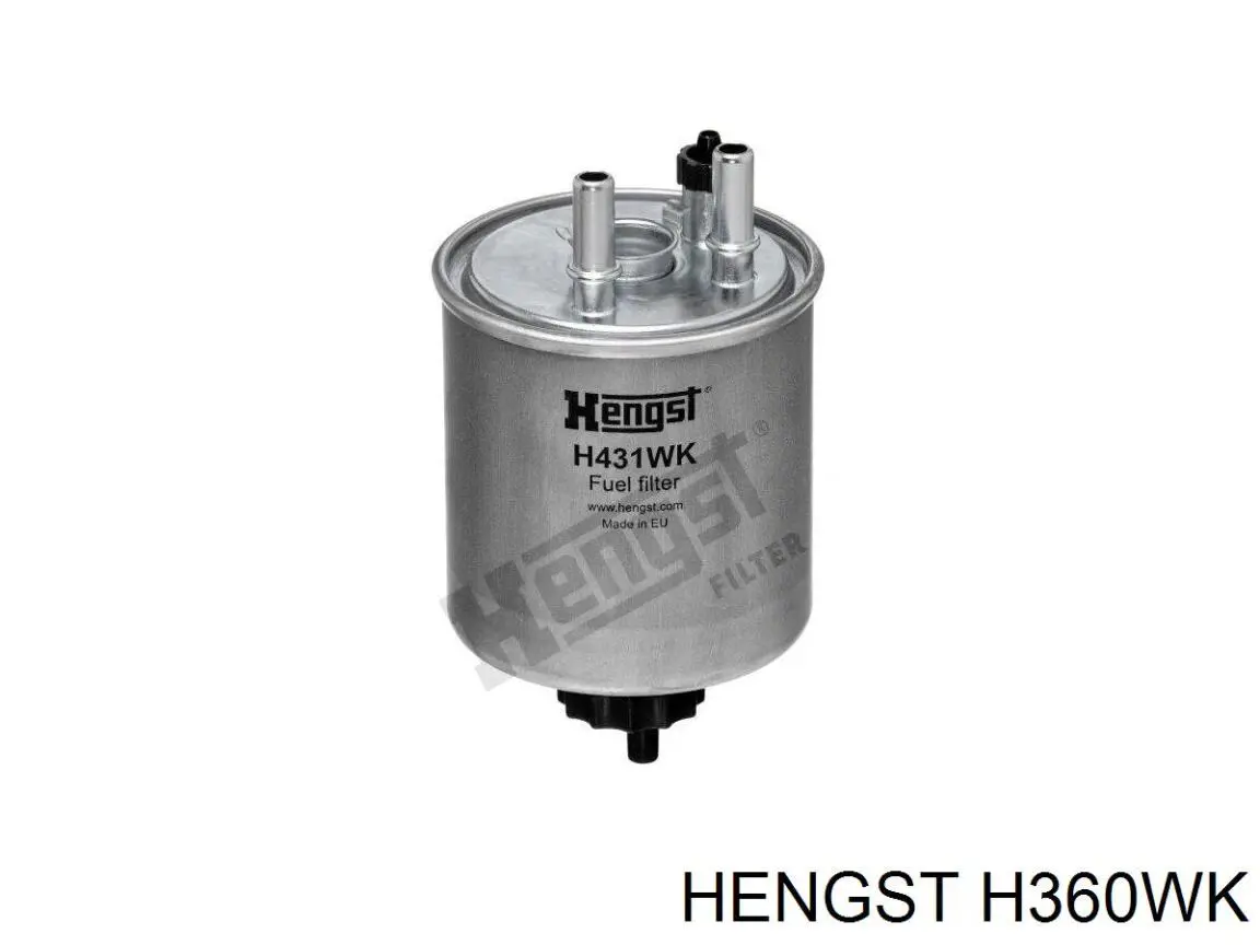Купить H360WK Hengst Фильтр-отстойник топлива грубой очистки