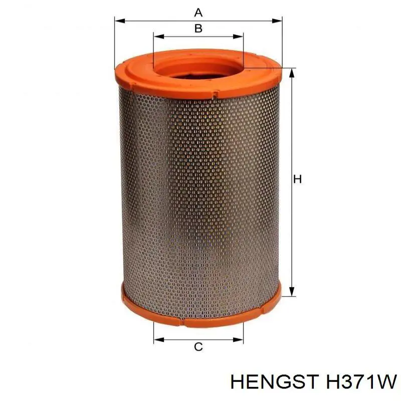 Масляный фильтр H371W Hengst