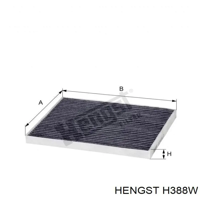 Масляный фильтр H388W Hengst