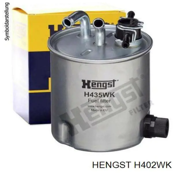 Фильтр тонкой очистки топлива Hengst H402WK цена, от 49.38 USD