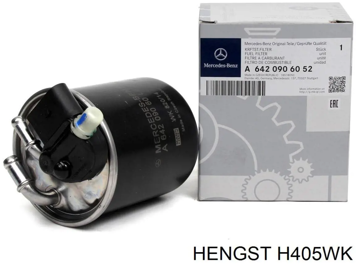 Купить H405WK Hengst Фильтр-отстойник топлива грубой очистки