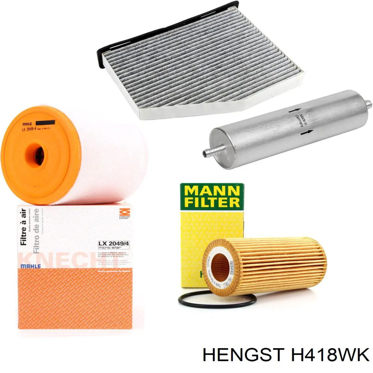 Фильтр тонкой очистки топлива Hengst H418WK цена, от 27.40 USD