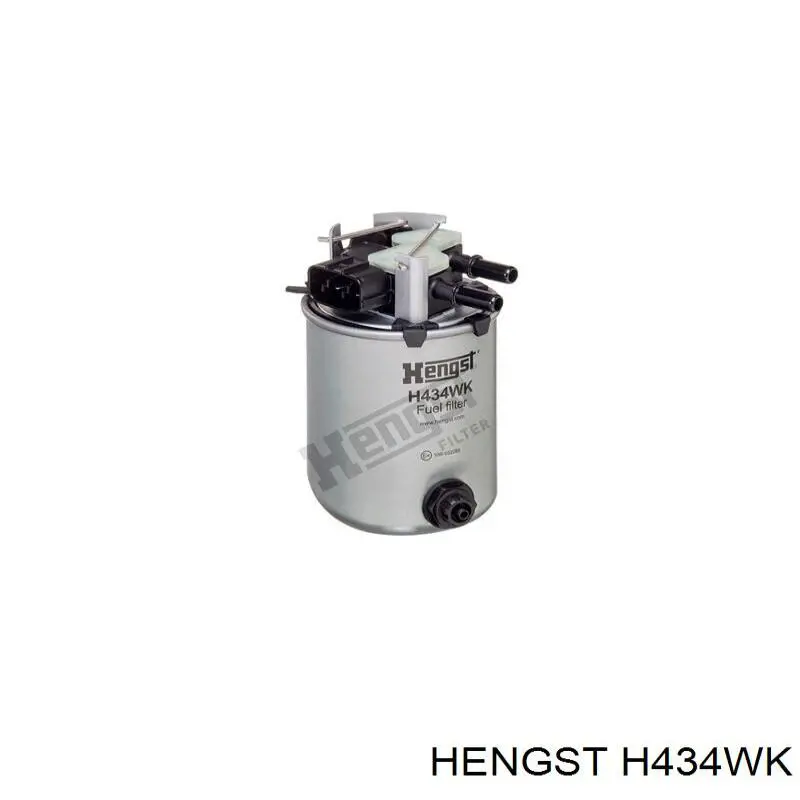 Filtro combustible H434WK Hengst