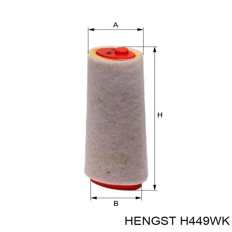 Купить H449WK Hengst Фильтр-отстойник топлива грубой очистки