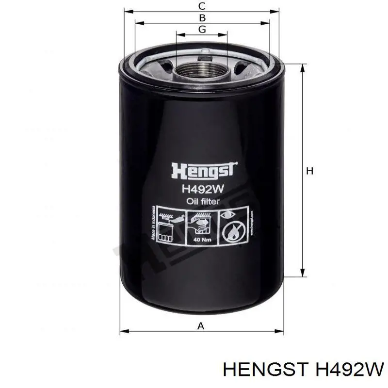  H492W Hengst