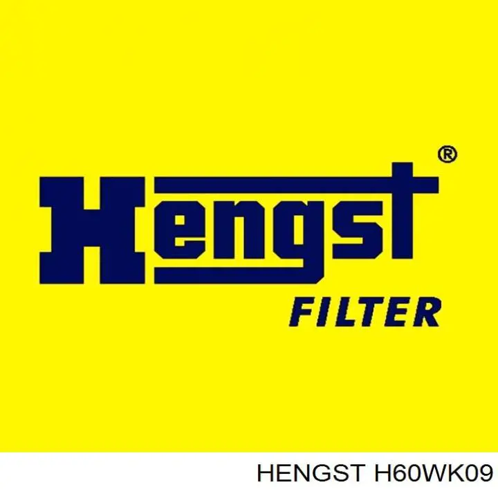 Топливный фильтр H60WK09 Hengst