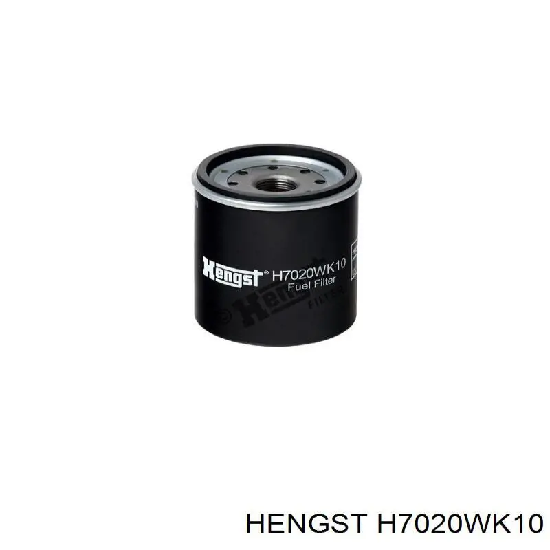 Filtro combustible H7020WK10 Hengst