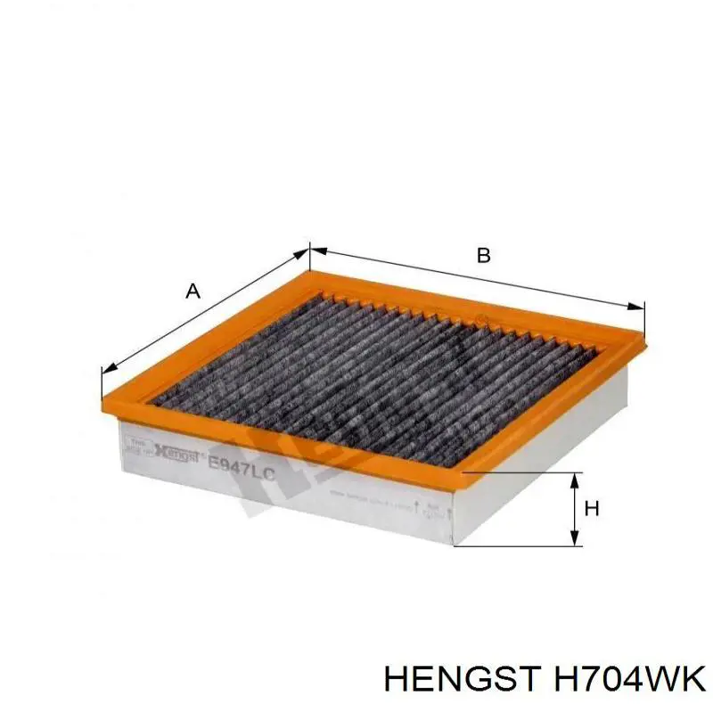 H704WK Hengst Фильтр топлива