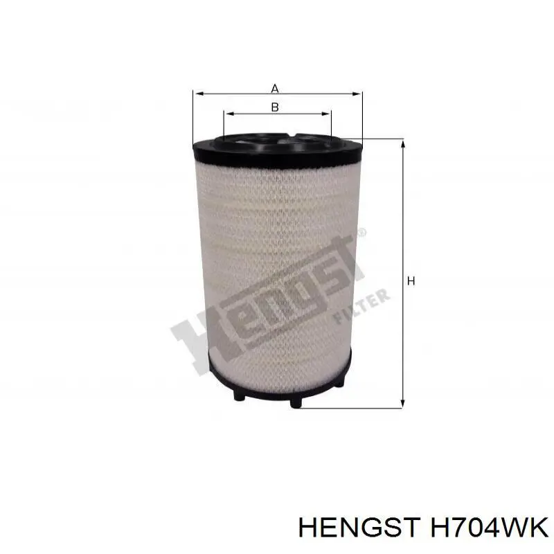 Купить H704WK Hengst Фильтр-отстойник топлива грубой очистки
