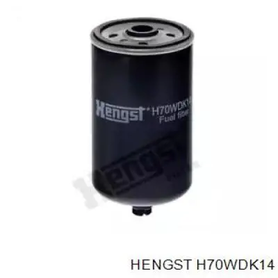 Filtro combustible H70WDK14 Hengst