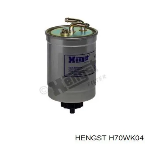 Filtro combustible H70WK04 Hengst