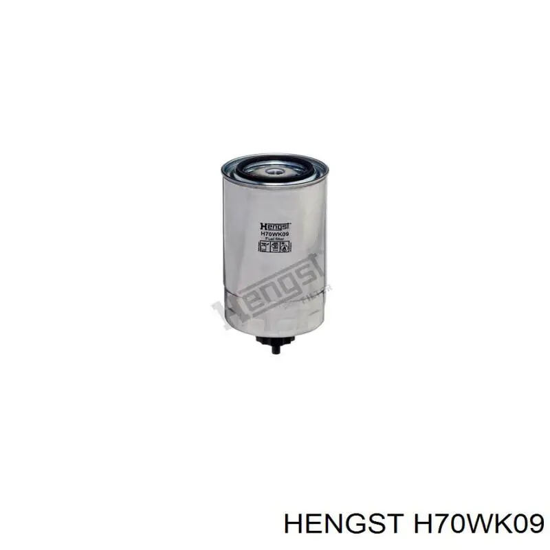 Filtro combustible H70WK09 Hengst