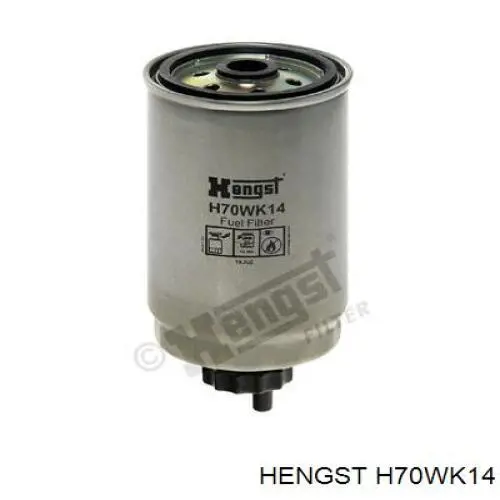 Filtro combustible H70WK14 Hengst