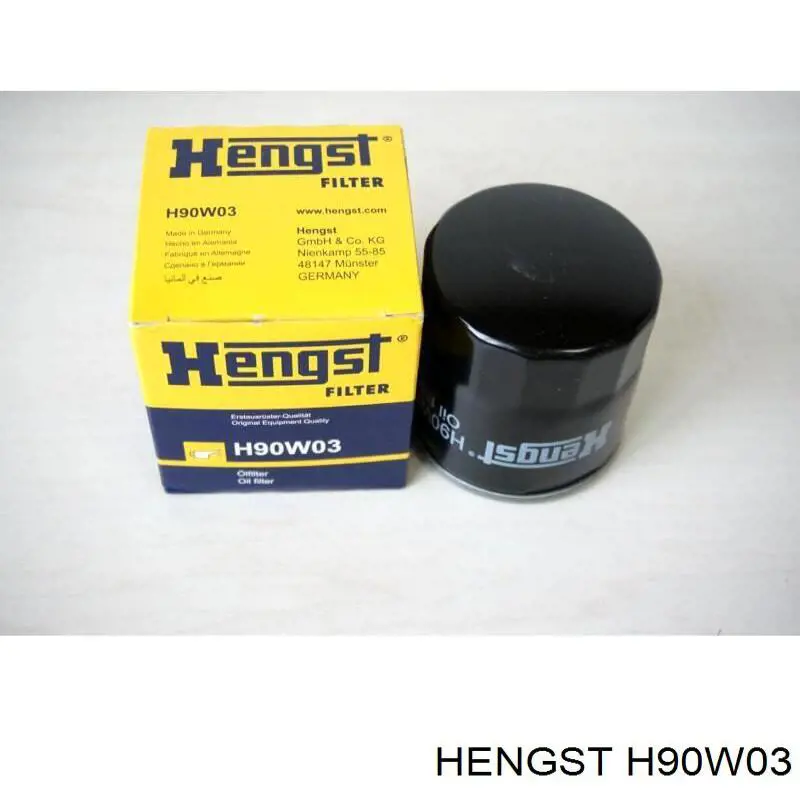 Filtro de aceite H90W03 Hengst