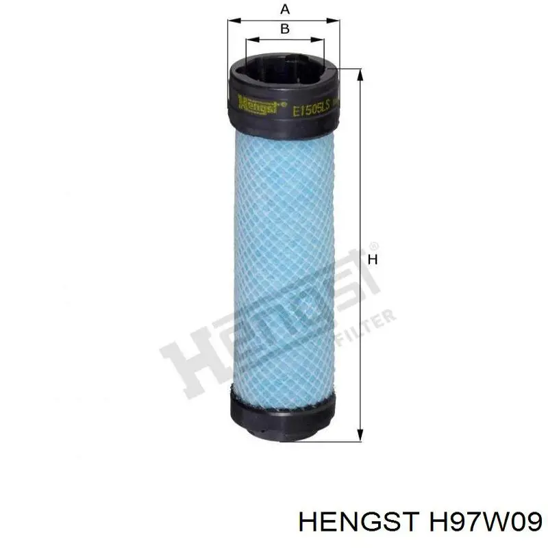 H97W09 Hengst Масляный фильтр двигателя