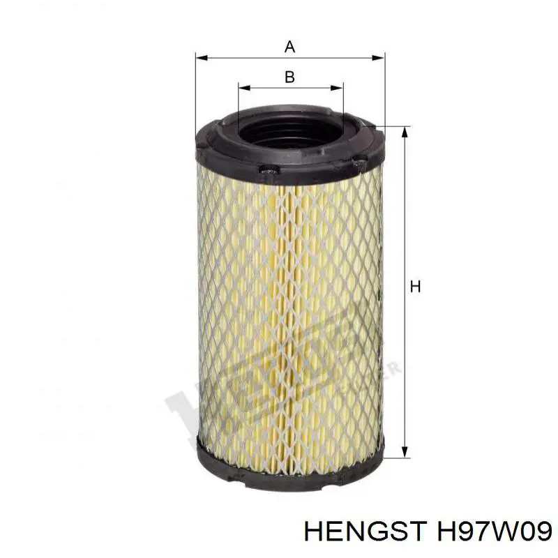 Фильтр масла Hengst H97W09