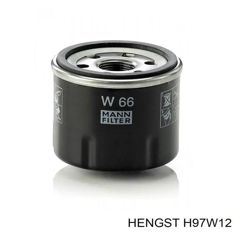 Фильтр очистки масла центробежный Hengst H97W12 цена, от 5.79 USD