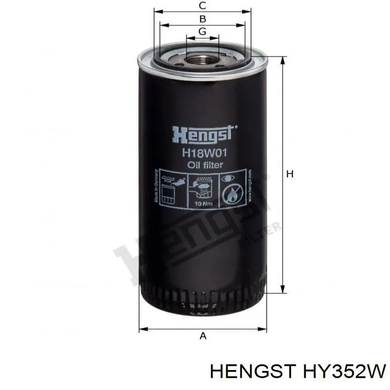 Фильтр гидравлики рулевой рейки HPX CS5010 цена, от 4.88 USD